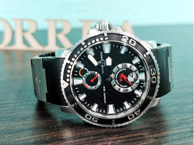 Ремонт часов Ulysse Nardin Maxi Marine Diver после падения